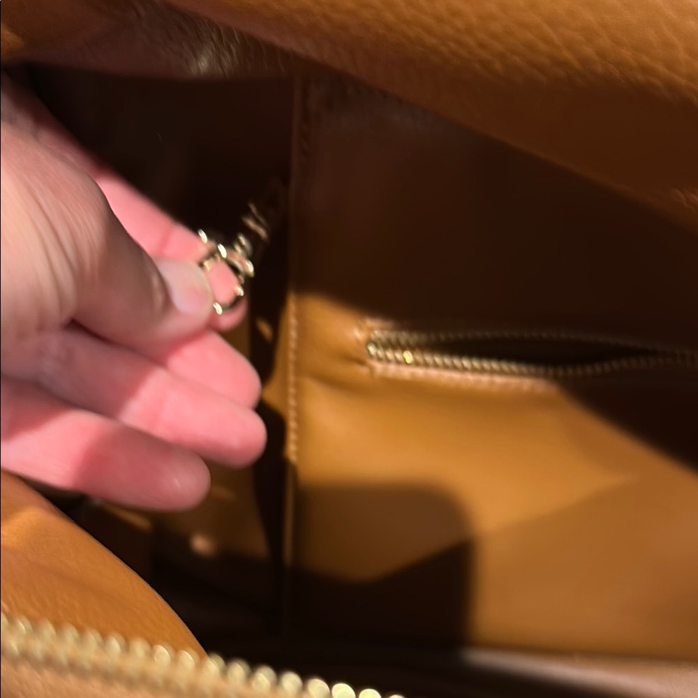Fawn Design Tan Faux Leather Diaper Bag - Picture 4 of 8